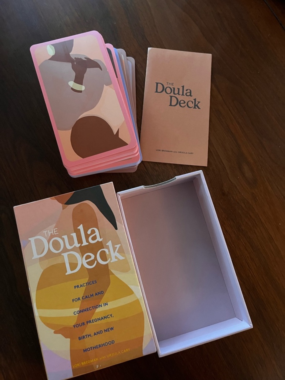 The Doula Deck Practices for Calmness in Your Pregnancy, Birth & Motherhood EUC